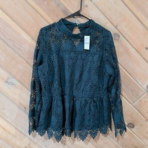Lane Bryant lace top size 14 new